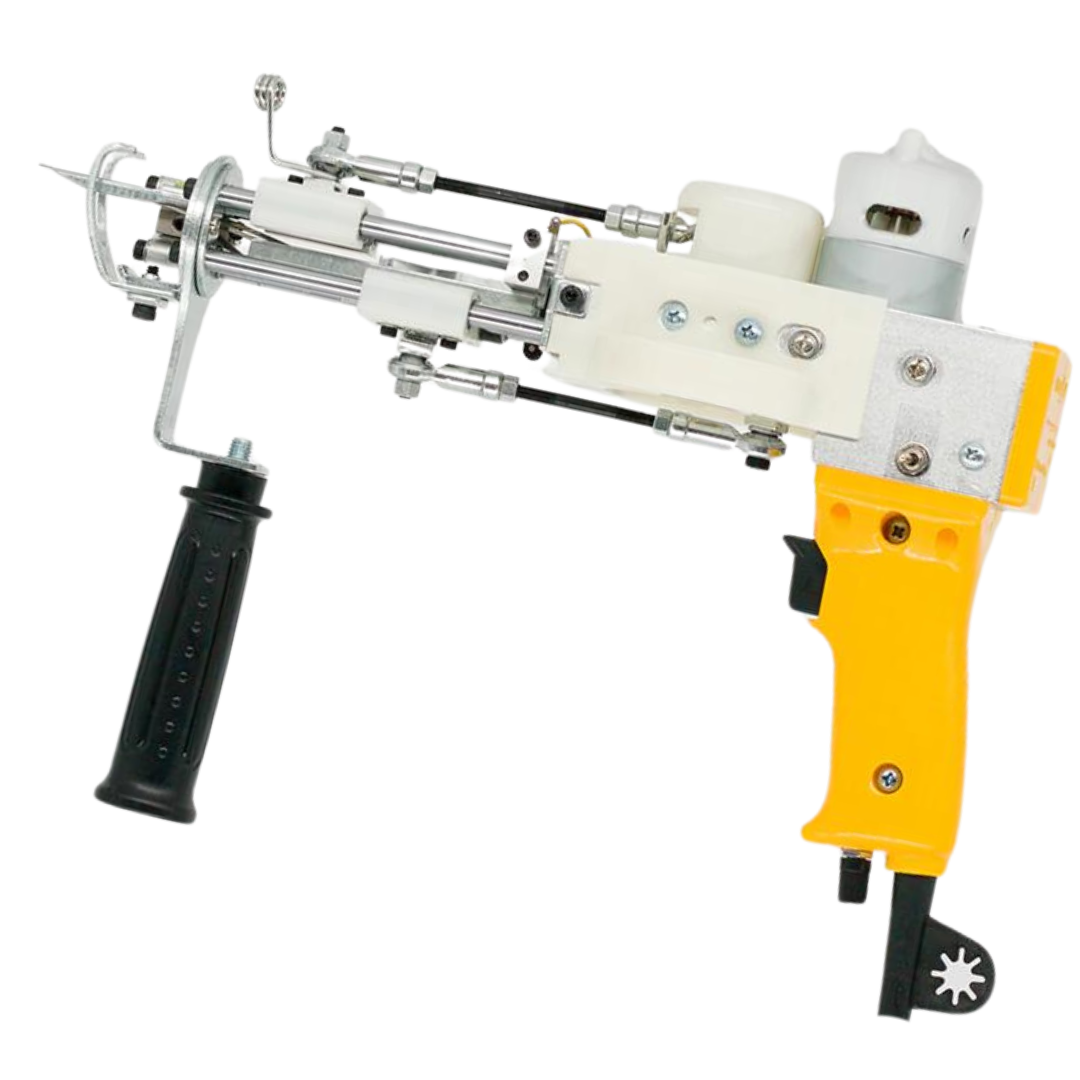 AK I cut pile tufting gun yellow Tufting Stuff by Mattimat