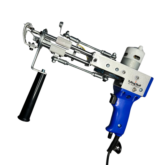 AK II Tufting gun loop pile dark blue tufting machine Tufting Stuff by Mattimat