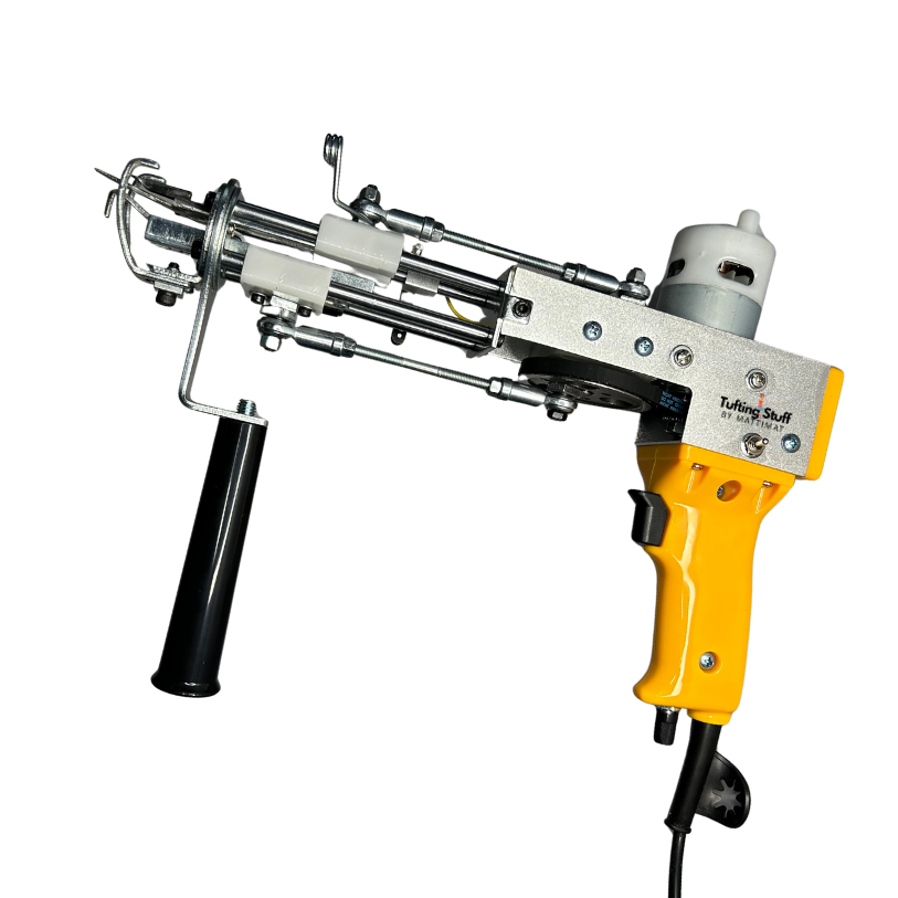 AK II Tufting gun loop pile yellow tufting machine Tufting Stuff by Mattimat
