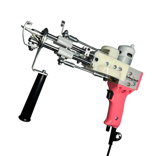 AK I Tufting gun cut pile pink tufting machine roze Tufting Stuff by Mattimat