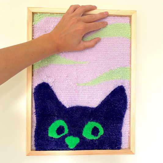 Baklijst voor getuft kleed getuft kleed ophangen Tufting Stuff by Mattimat