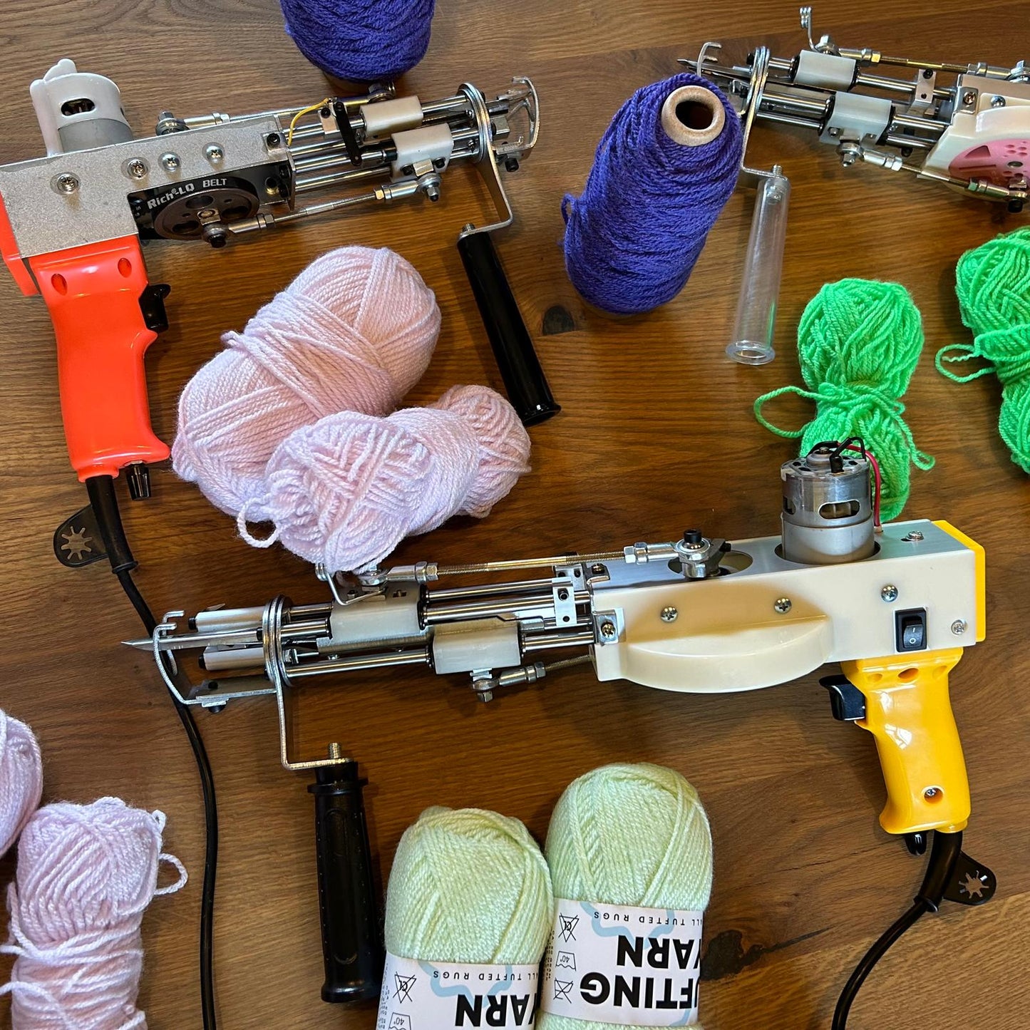 Workshop tuften in Utrecht Tufting Stuff KreaDoe 2025