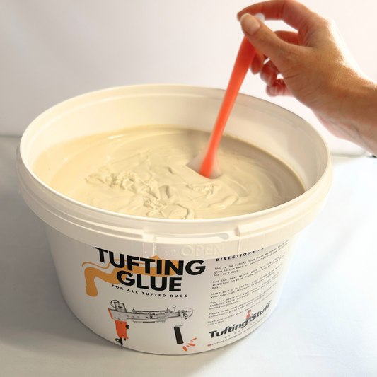 Lijm om te tuften tufting glue Tufting Stuff by Mattimat