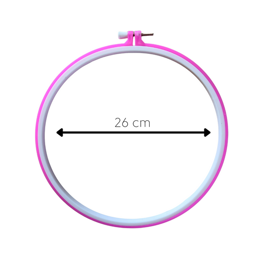 Borduurring 26 cm voor punch needle Tufting Stuff by Mattimat