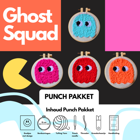 Punch Needle Ghost Squad