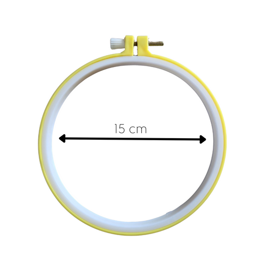 Borduurring 15 cm voor punch needle Tufting Stuff by Mattimat