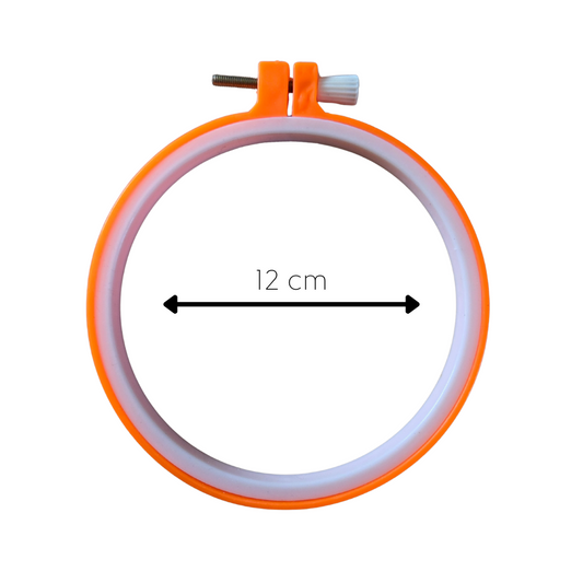 Borduurring 12 cm voor punch needle Tufting Stuff by Mattimat