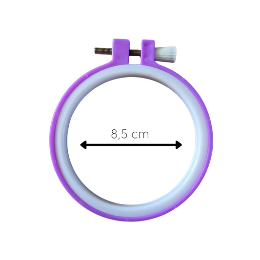 Borduurring 8,5 cm voor punch needle Tufting Stuff by Mattimat