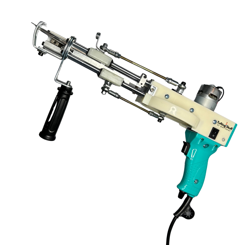 AK Duo High Pile tufting gun mint high pile tufting machine mint Tufting Stuff by Mattimat