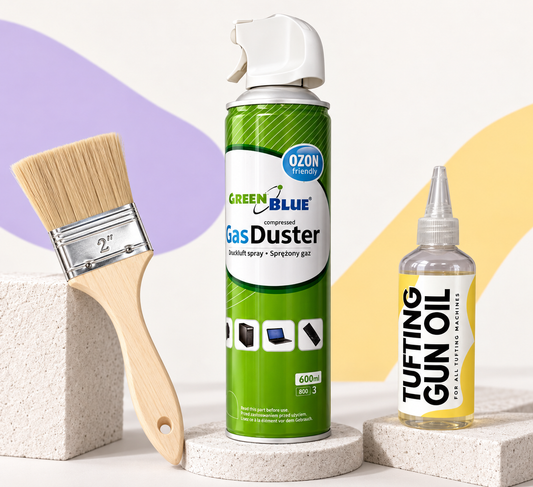 Onderhouden tufting gun en trimmer onderhoudsset