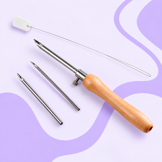 Punch needle set met 3 naalden en threader Tufting Stuff by Mattimat