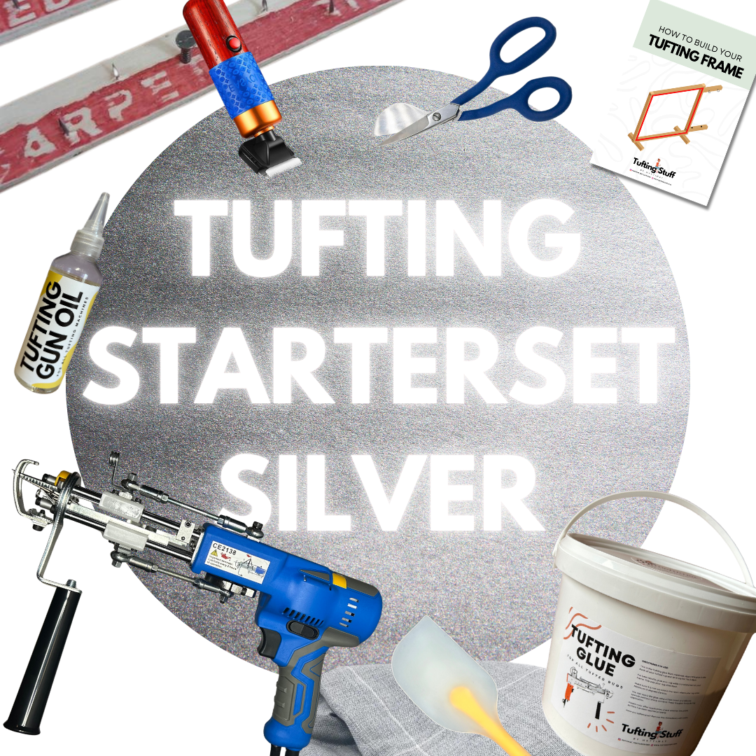 Tufting starterset Silver