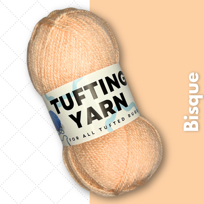 Tufting Yarn zalm roze wol Mattimat Tufting Stuff wol om te tuften
