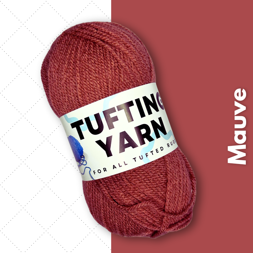 Tufting Yarn Paars roze wol vintage roze Mattimat Tufting Stuff wol om te tuften