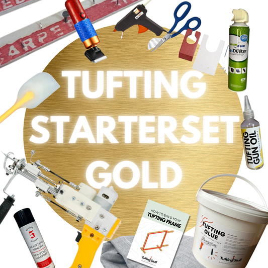 Tufting starterset set om te starten met tuften tufting stuff by mattimat 